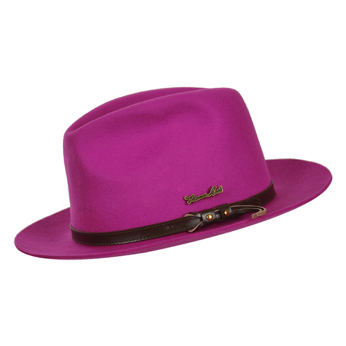 Thomas Cook Jagger Wool Felt Hat (TCP1916002) Pink 60 [SD]
