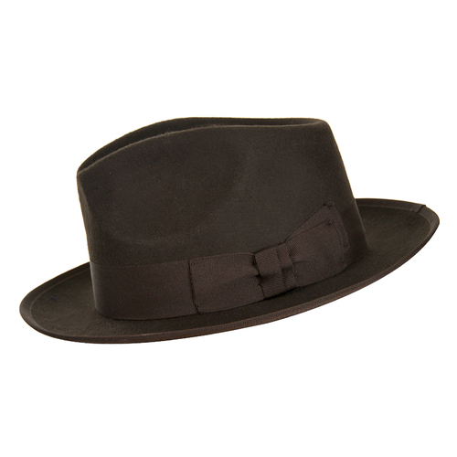 Thomas Cook Draper Hat (TCP1975HAT) Chocolate 58 [SD]