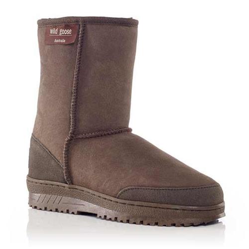Wild Goose Premium Short Sheepskin Ugg Boots (UB-421) Chocolate 14M/16W
