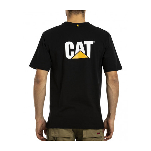 CAT Mens Trademark Tee (PW05324.010) Black S