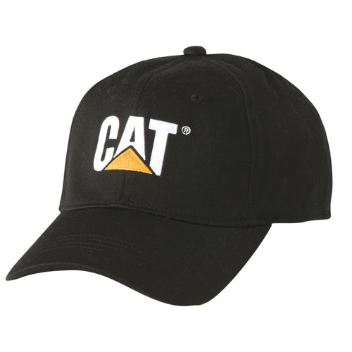 CAT Trademark Flex Fit Cap (W01700.016) Black L/XL 