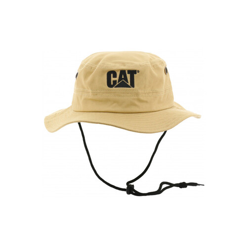 CAT Trademark Safari Cap (1120285) Khaki S/M