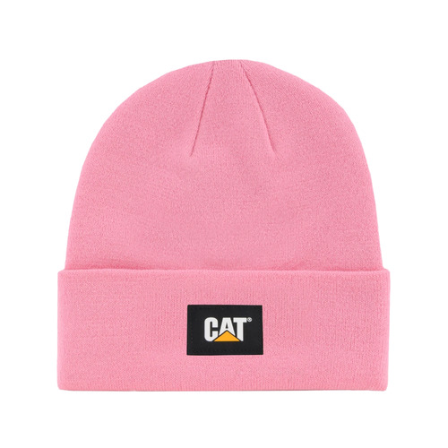 CAT Unisex CAT Label Cuff Beanie (1090026) Pink OSFM
