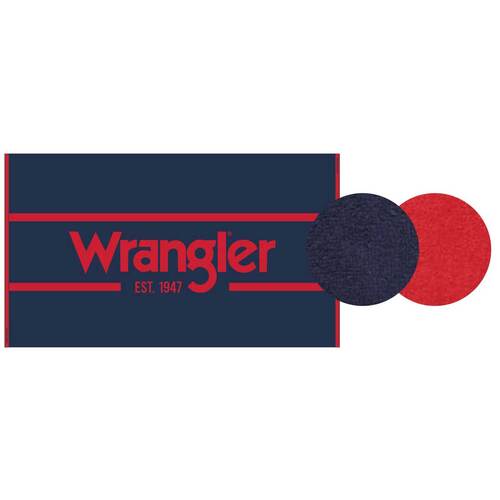 Wrangler Signature Towel (XCP1902TWL) Navy/Red