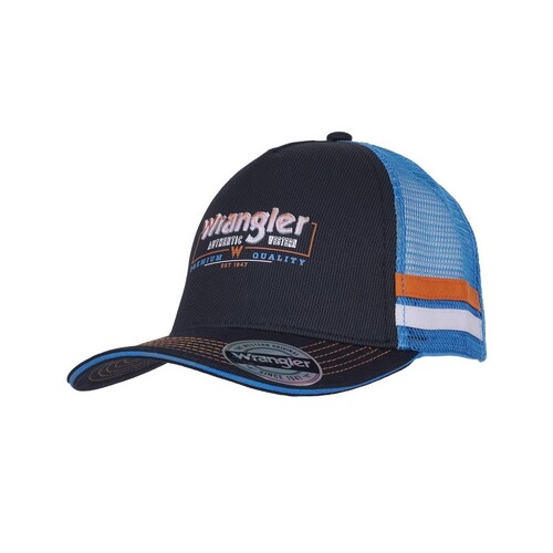 Wrangler Childrens Gallagher Trucker Cap (X4W3956CAP) Navy OSFM