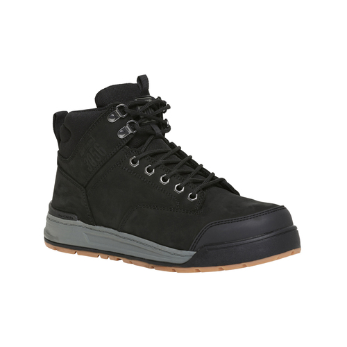 Hard Yakka Mens 3056 Lace Side Zip Boots (Y60201) Black 7