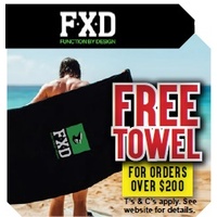 Free FXD Towel for purchase over $200