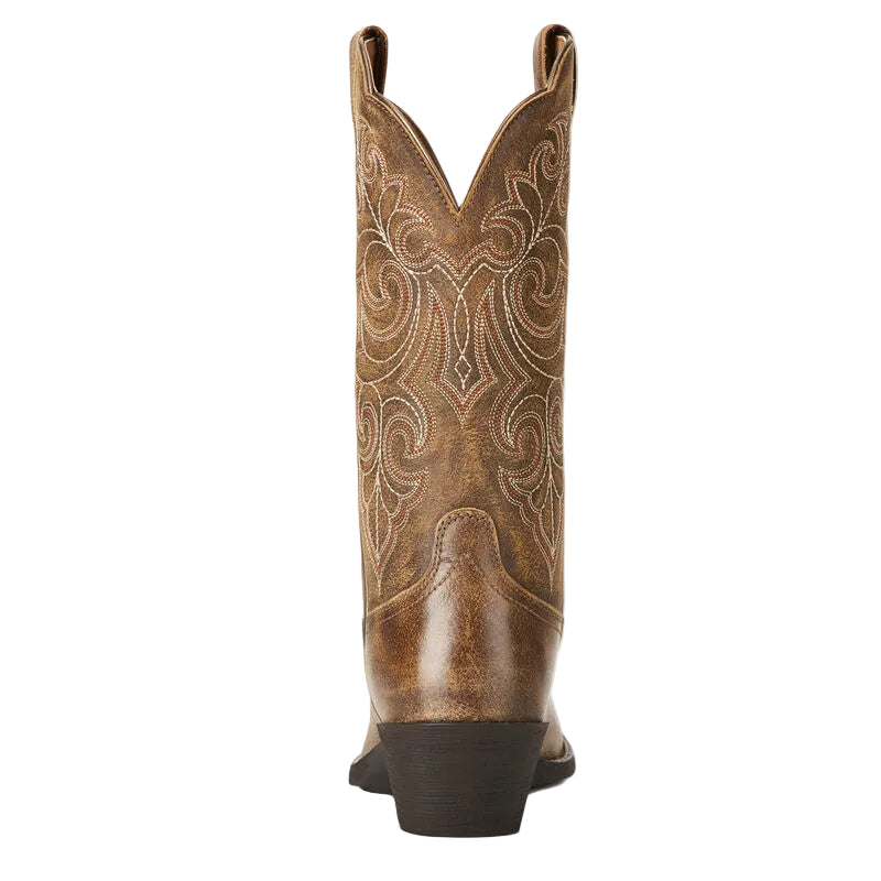Ariat Womens Round Up Square Toe Western Boots (10021620) Vintage Bomber