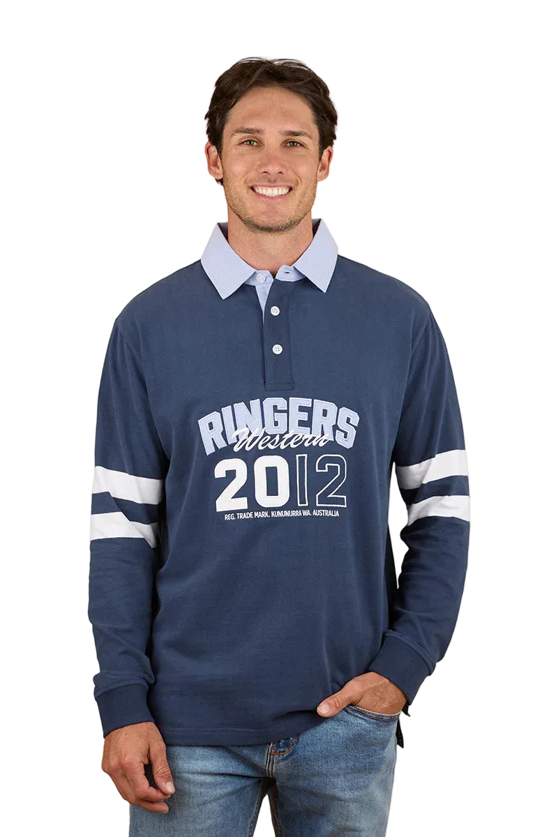 Ringers Western Mens Campus Rugby (125056RW) Navy