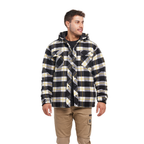 CAT Mens Active Work Jacket (1313058) Inkwell/Black Watch Plaid