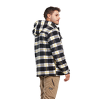 CAT Mens Active Work Jacket (1313058) Inkwell/Black Watch Plaid