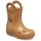 Crocs Toddlers Handle It Western Boots (212549-2HI) Umber