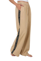 Ringers Western Womens Alexis Elastic Waist Wide Leg Pants (225045RW) Beige