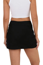 Ringers Western Womens Jynette Button Down Mini Skirt (225048RW) Black