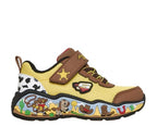 Skechers Toddlers John Deere Play Scene Shoes (407312N) Brown Multi