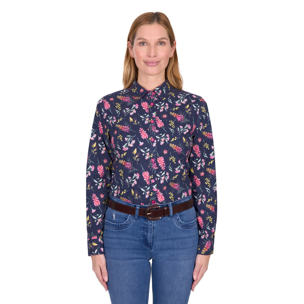 Thomas Cook Womens Serena L/S Shirt (T6W2114064) Navy