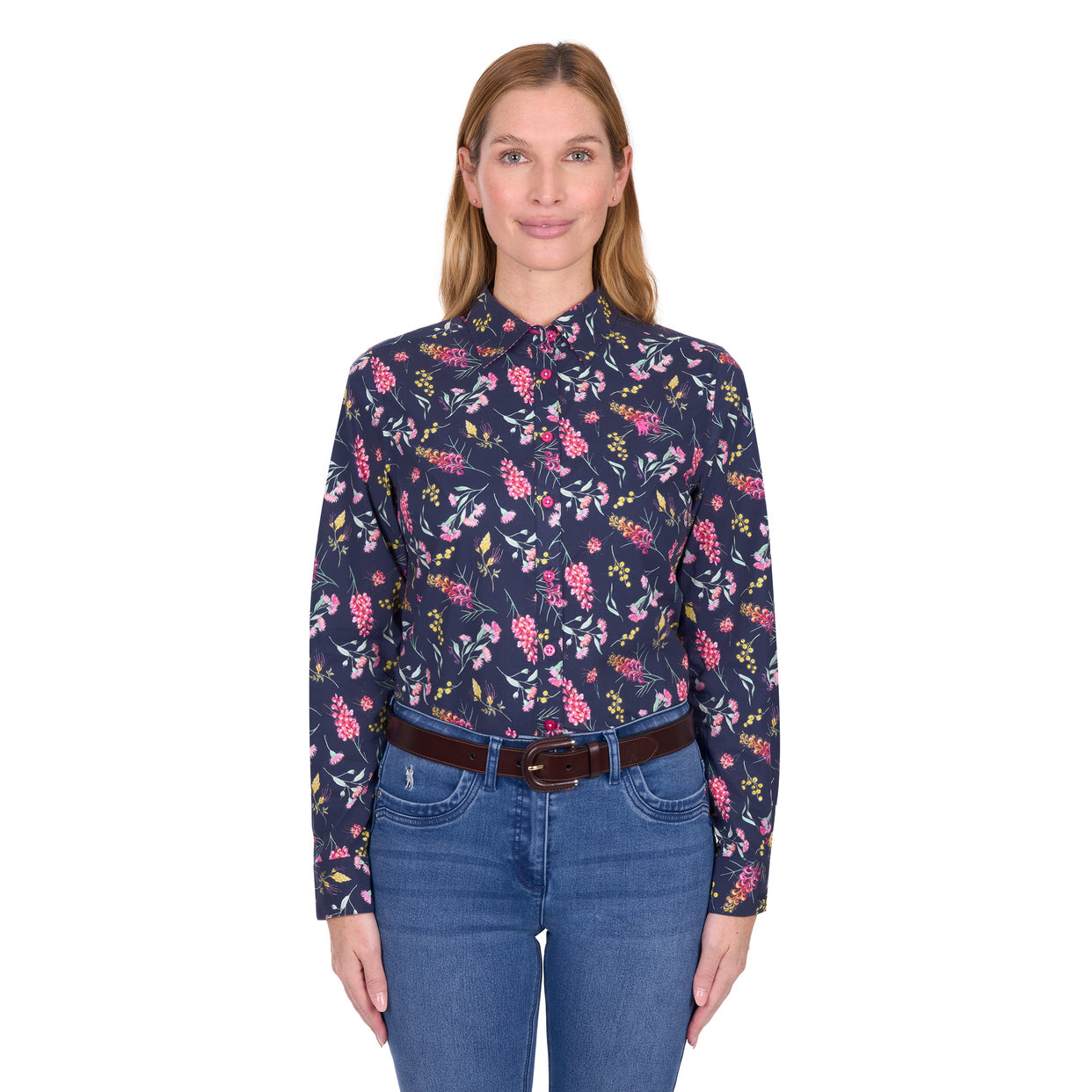 Thomas Cook Womens Serena L/S Shirt (T6W2114064) Navy