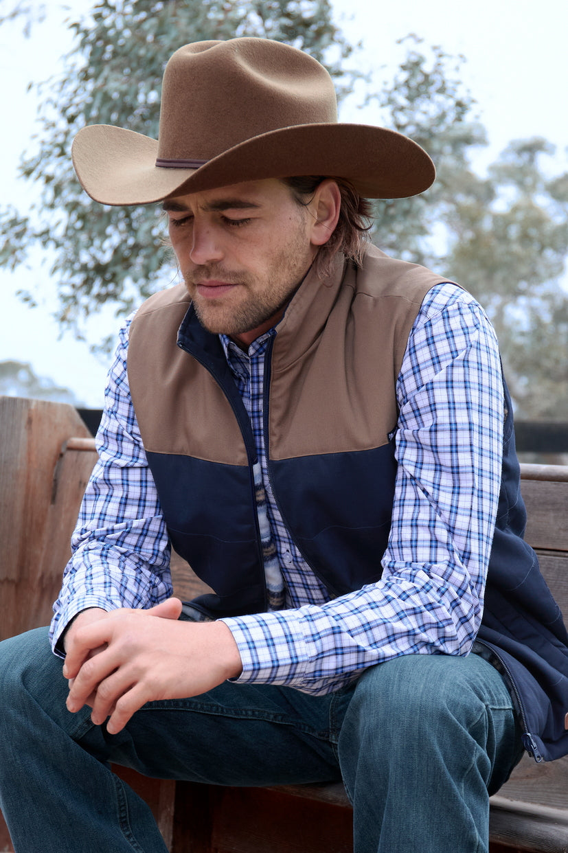 Wrangler Brodie Hat (X6W1961HAT) Chestnut