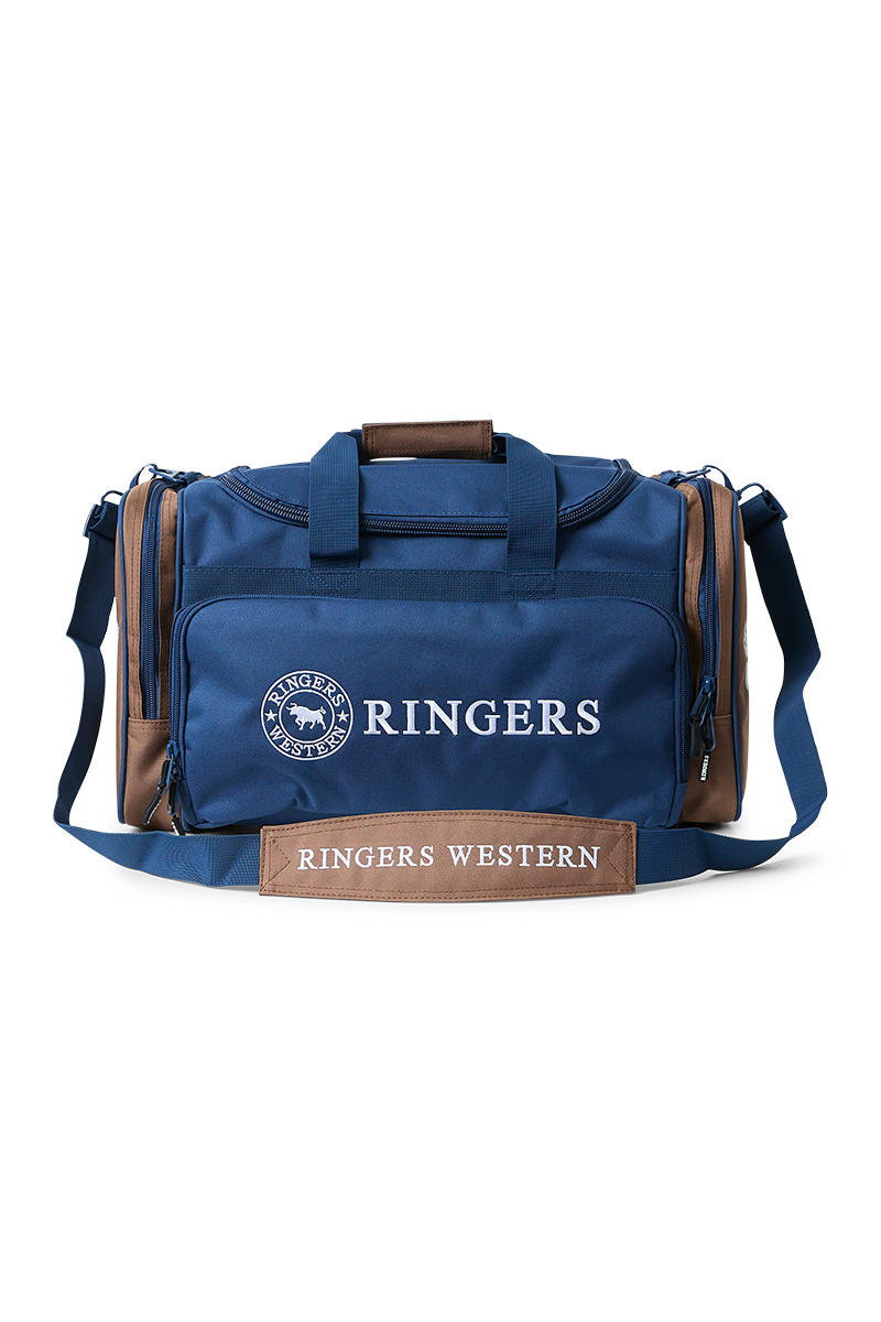 Ringers Western Rider Go Sports Bag (625130RW) Navy/Brown