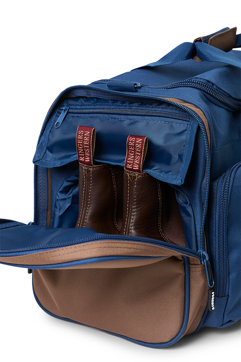 Ringers Western Rider Go Sports Bag (625130RW) Navy/Brown