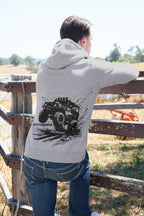 Bullzye Mens Determination Hoodie (B6W1512502) Grey Marle