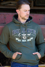 Bullzye Mens Original Hoodie (B6W1512503) Green