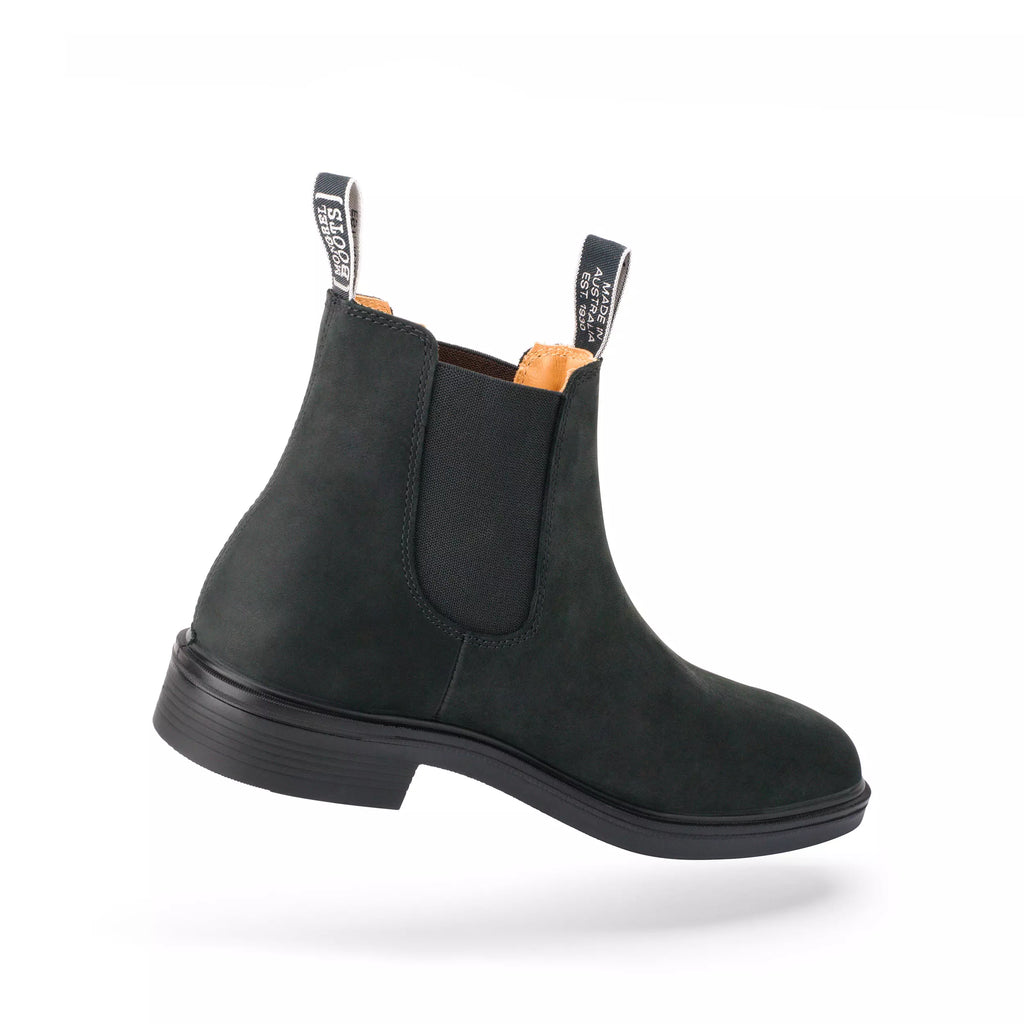 Mongrel Adults Nubuck Elastic Sided Riding Boots (805022) Black