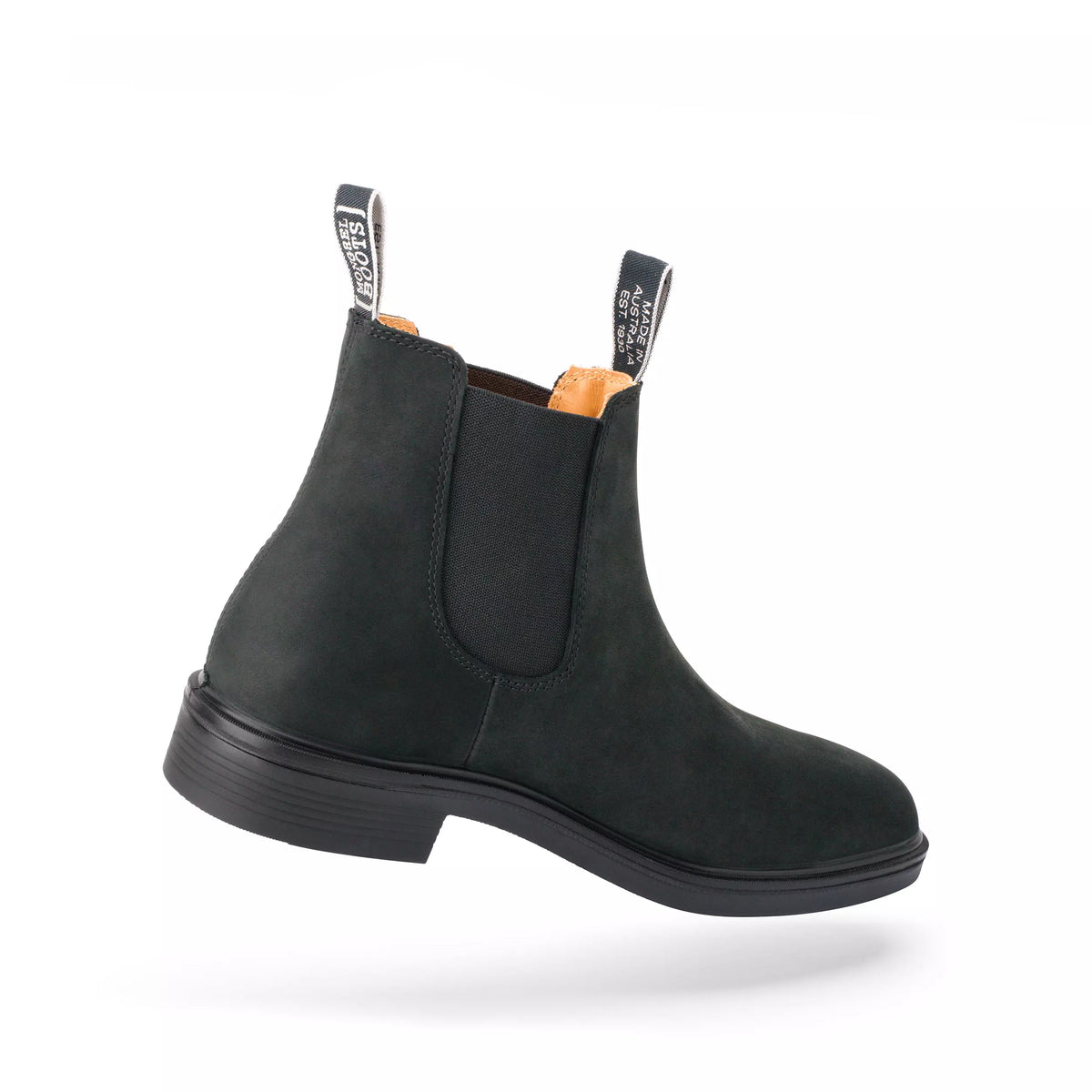 Mongrel Adults Nubuck Elastic Sided Riding Boots (805022) Black