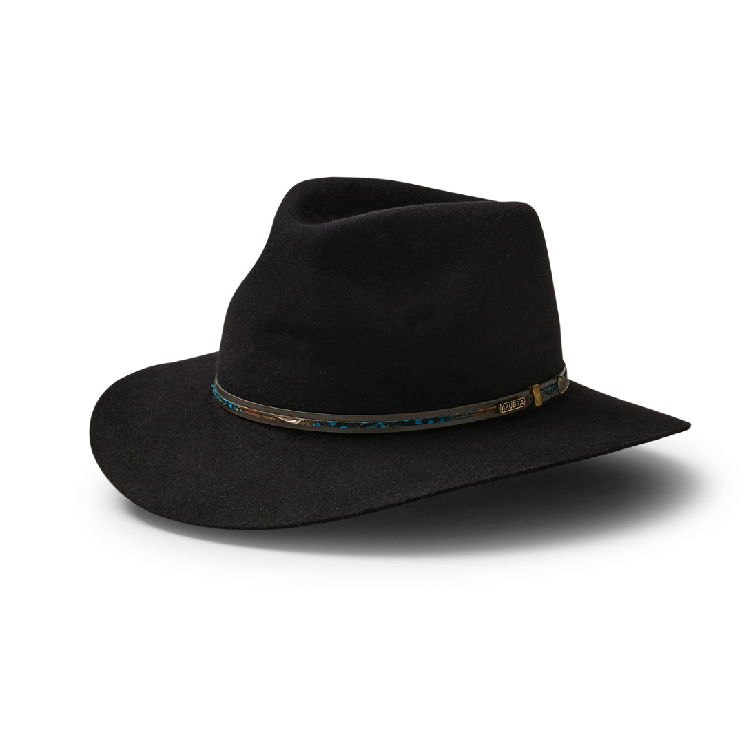 Akubra Leisure Time (41000) Black 56 [GD]