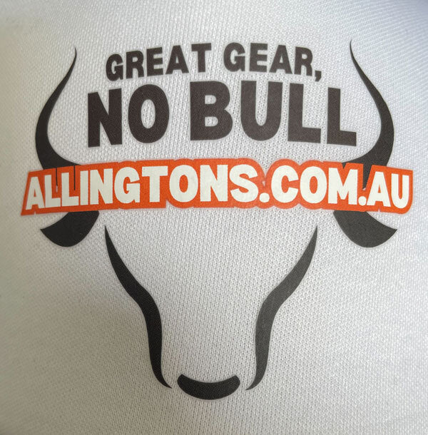 Allingtons No Bull Trucker Cap (ALGGNB) Black/White OSFM