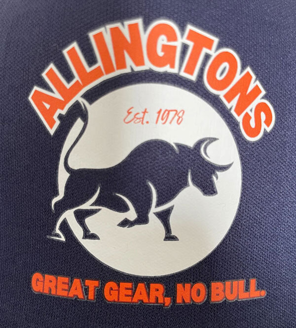 Allingtons No Bull Trucker Cap (ALGGNB) Navy OSFM