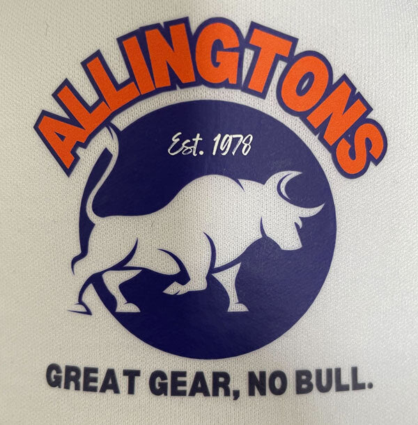 Allingtons No Bull Trucker Cap (ALGGNB) Navy/White OSFM