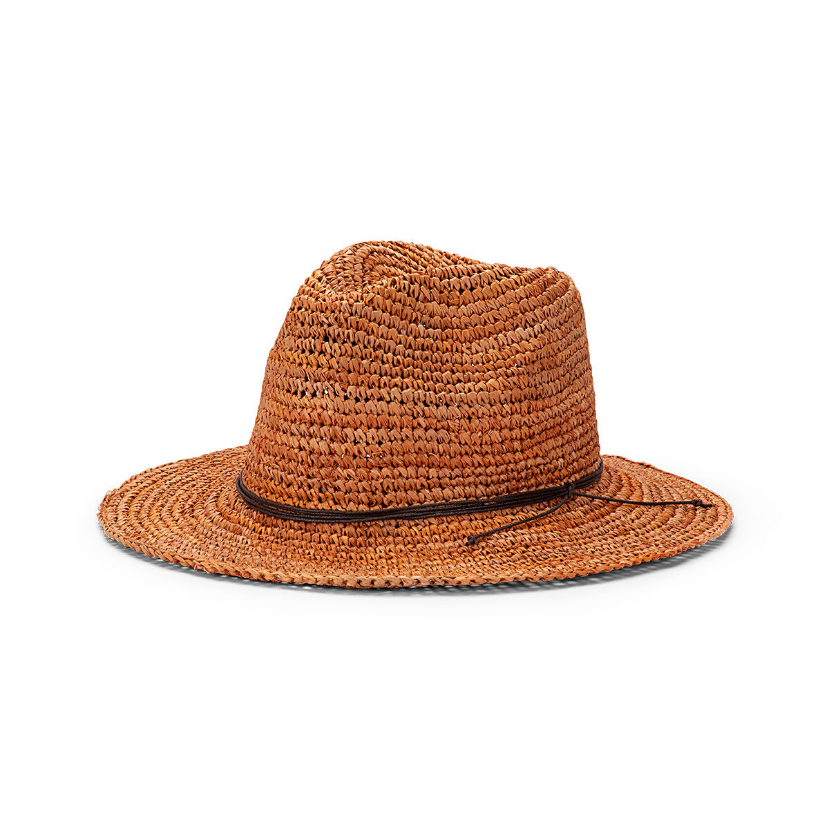 Avenel Hats Womens Genevieve Crochet Fedora (61785) Brick One Size
