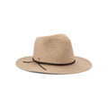 Avenel Hats Womens Florence Crushable Braided Fedora (61782) Oatmeal One Size