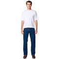 Amco Mens Stretch Straight Leg Jeans (J1198H) Stonewash