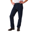 Amco Mens Stretch Straight Slim Leg Jeans (J1211H) Midnight