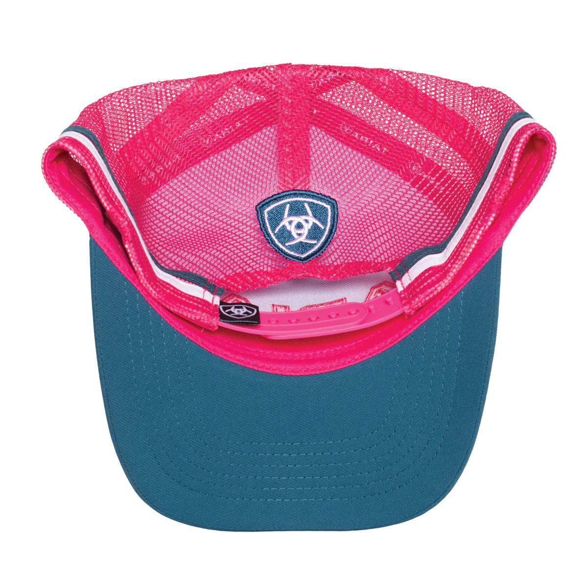 Ariat Arrow Trucker Cap (AC2222) Navy/Pink