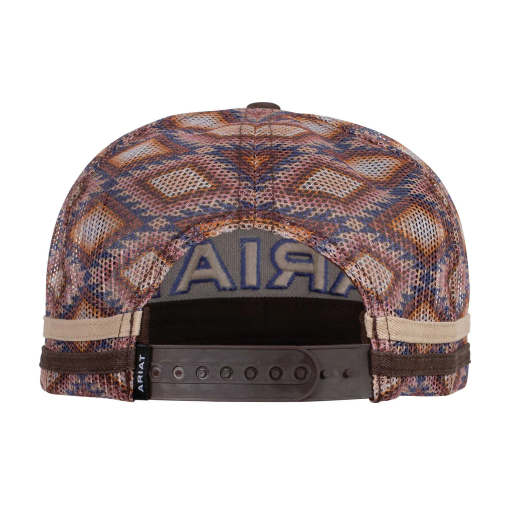 Ariat Aztec Mesh Trucker Cap (AC2214) Aztec Blanket