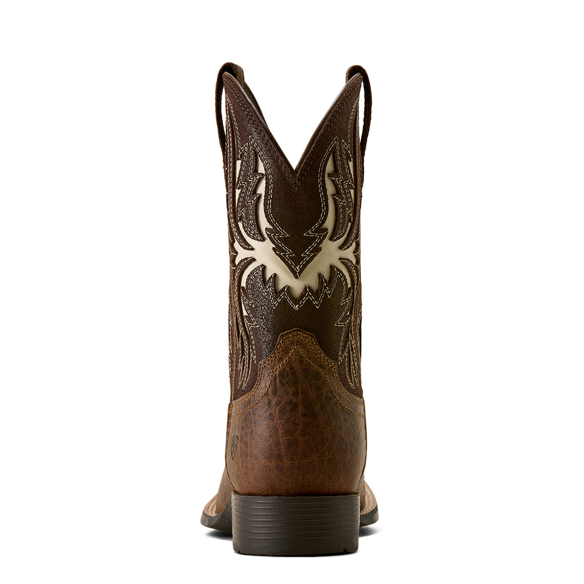 Ariat Childrens Driftwood Wide Square Toe Boots (10080273) Earth/Royal Chocolate