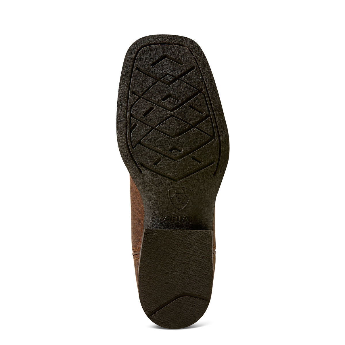 Ariat Childrens Driftwood Wide Square Toe Boots (10080273) Earth/Royal Chocolate