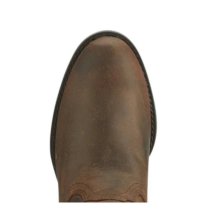Ariat Childrens Heritage Roper Western Boots (10001850) Distressed Brown