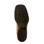 Ariat Childrens Hybrid Rancher Wide Square Toe Western Boots (10080428) Dusted Brown/Black