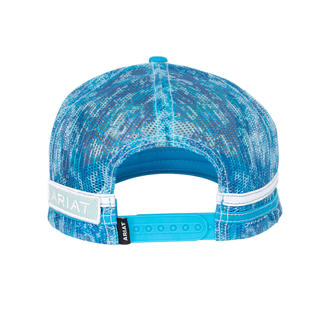 Ariat Digi Camo Trucker Cap (AC2200) Blue Jewel