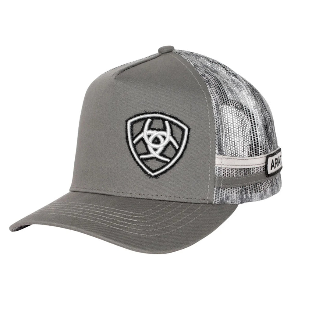 Ariat Digi Camo Trucker Cap (AC2201) Castlerock Grey