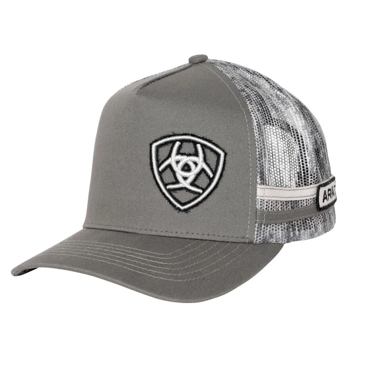 Ariat Digi Camo Trucker Cap (AC2201) Castlerock Grey