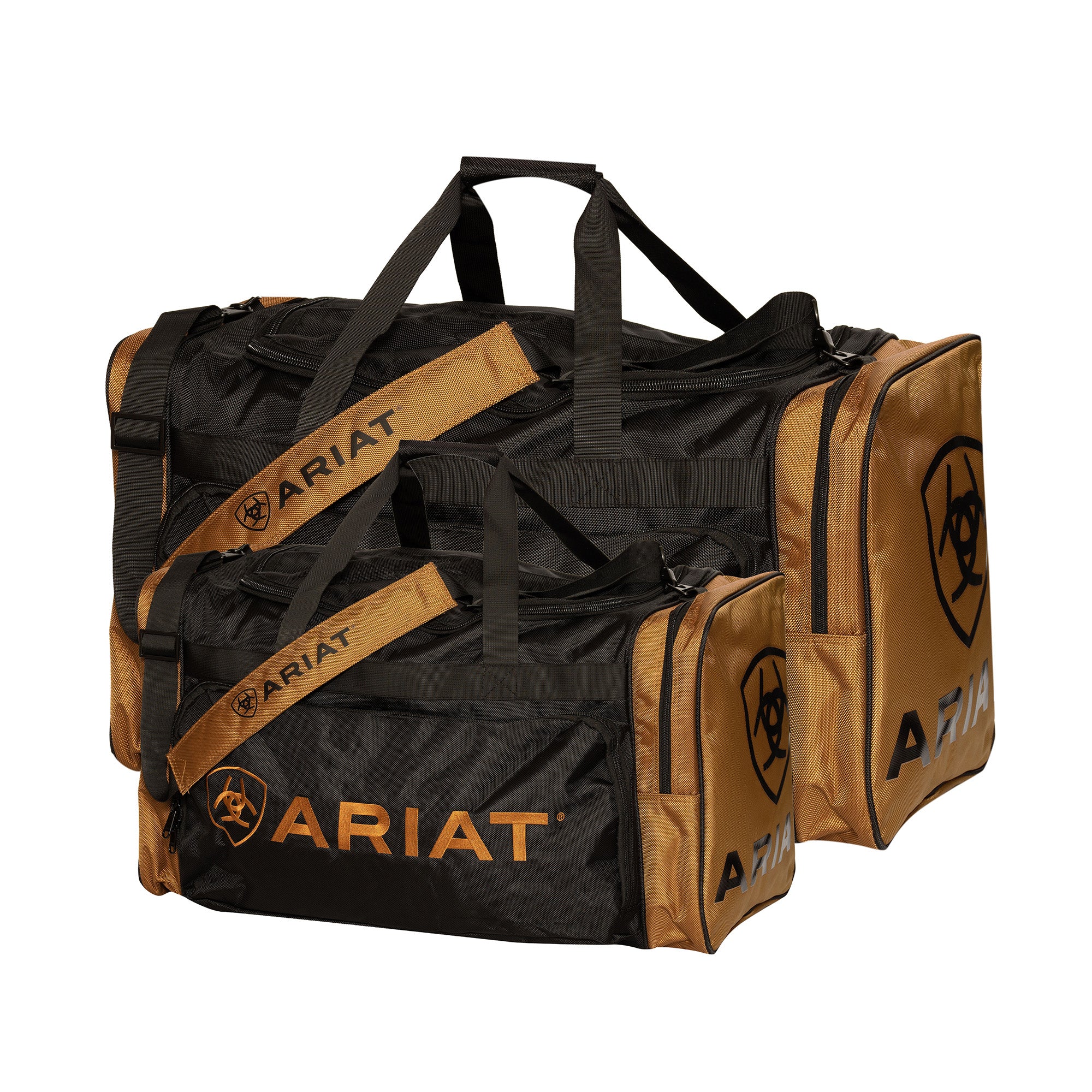 Orange Black Ariat Gear Bags - Large and Junior