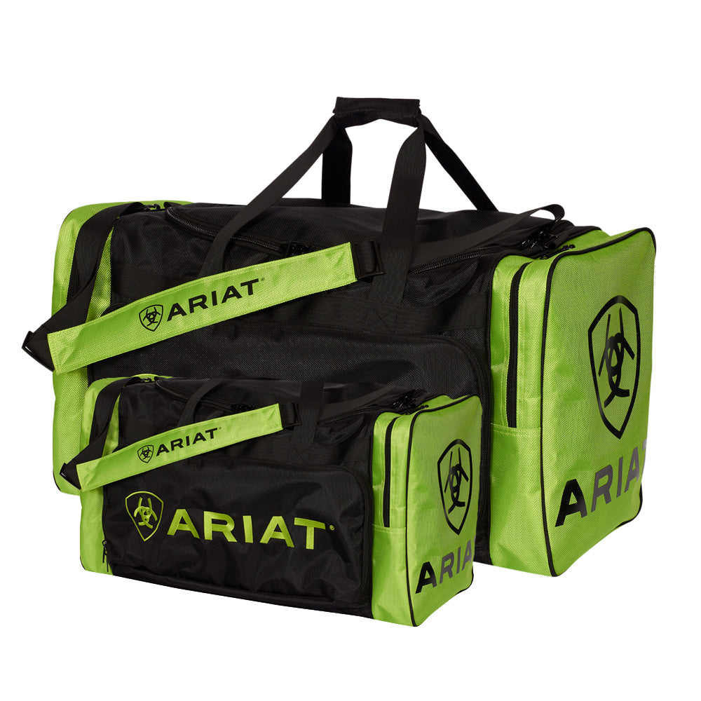 Green Black Ariat Gear Bags - Large and Junior