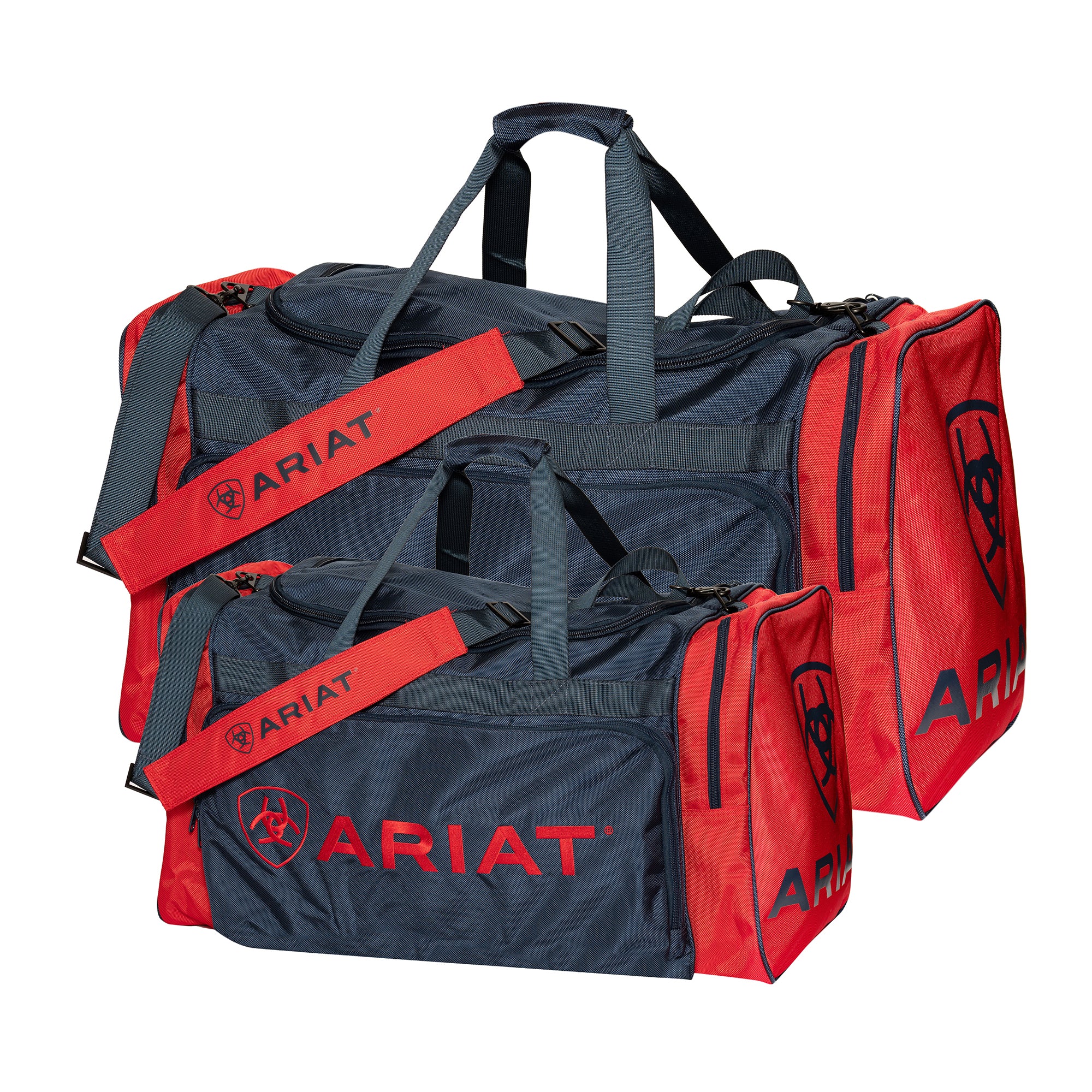 Red Navy Ariat Gear Bags - Large and Junior