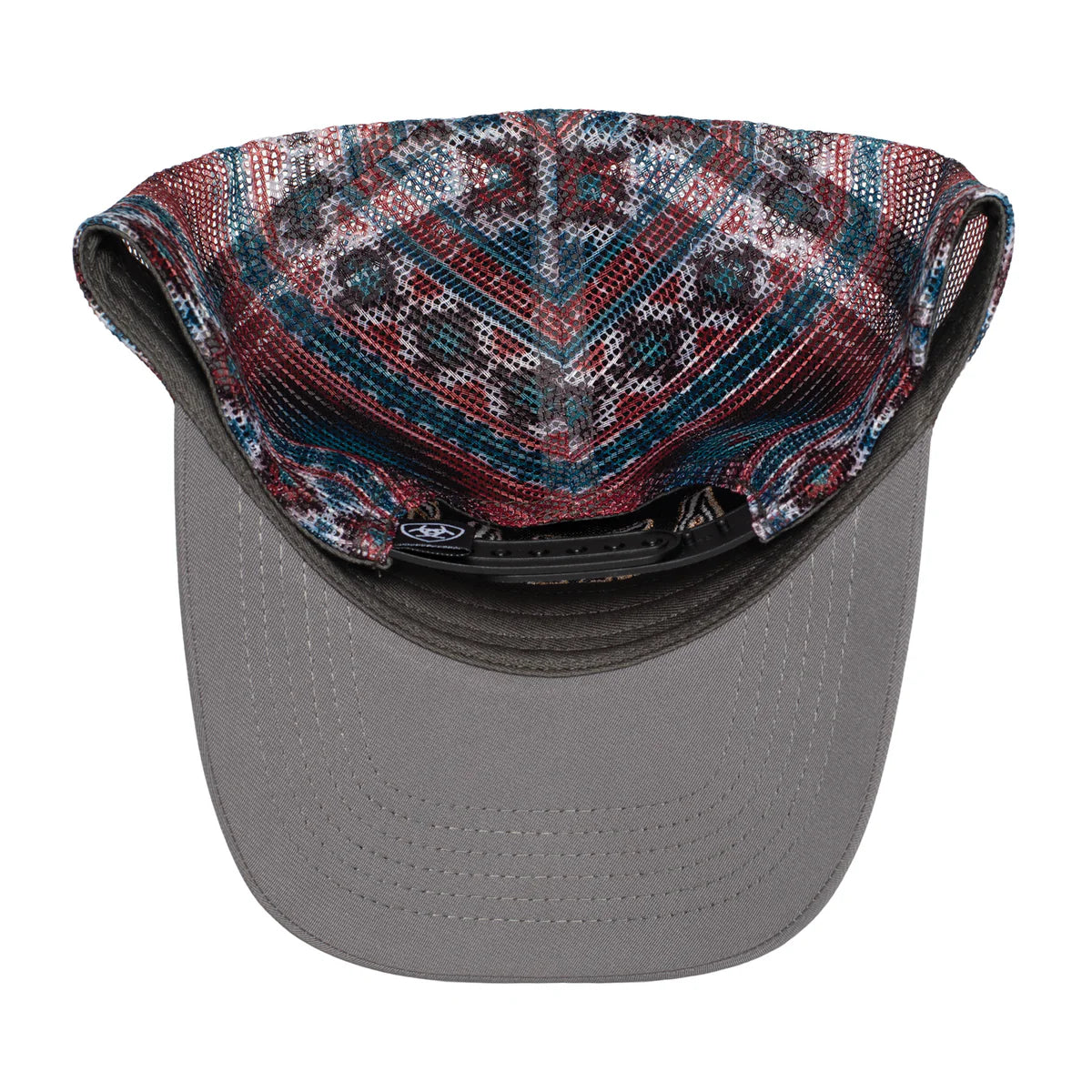 Ariat  Long Horn Trucker Cap (AC2218) Grey