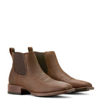 Ariat Mens Booker Ultra Western Boots (10053654) Brown Oiled Rowdy